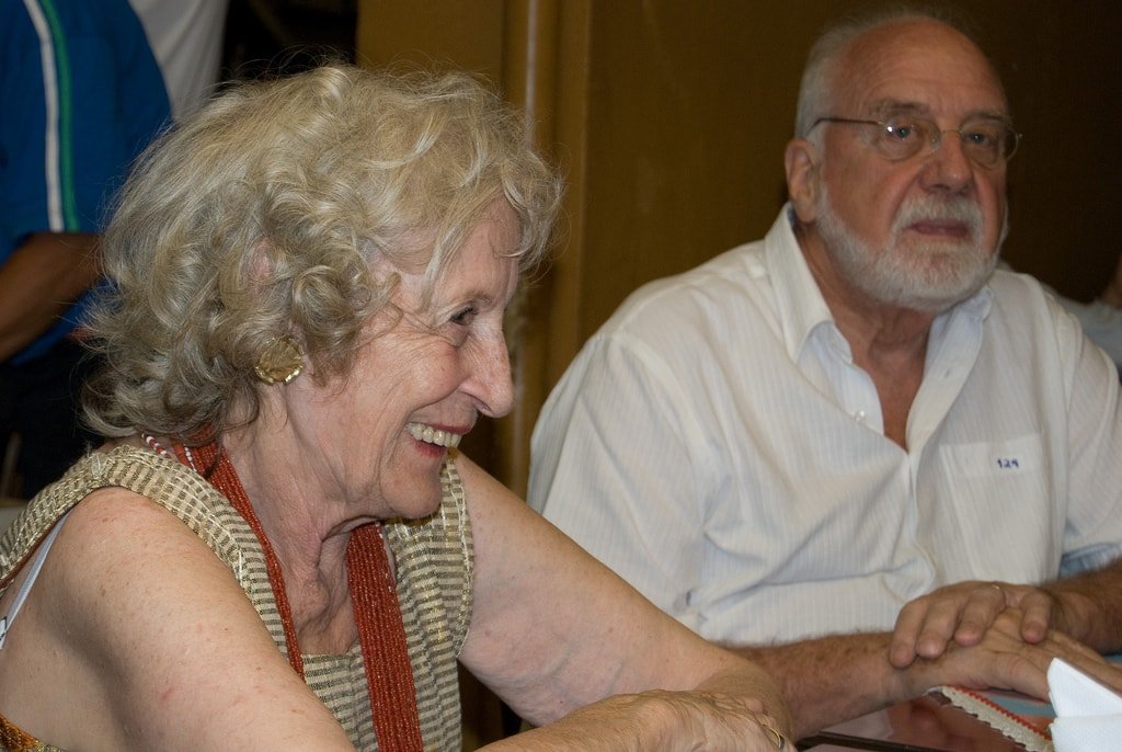 elderly couple