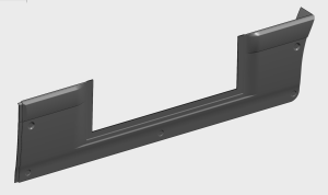 Side Skirt Rear RH (Grey ABS)