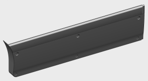 Side Skirt Rear LH (Grey ABS)