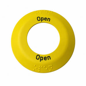 Exterior Door Button Bezel