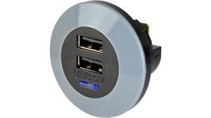 Dual USB Socket