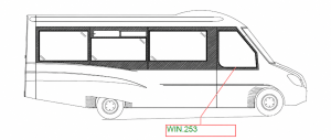 SPRINTER OFFSIDE SIGNAL WINDOW