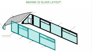 MAXIMA 32 FIRST BAY GLASS LEFT HAND