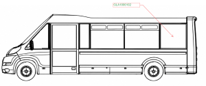 ORION PLUS 4TH BAY WINDOW LH & RH