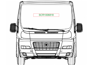 ORION WINDSCREEN WITHOUT DESTINATION